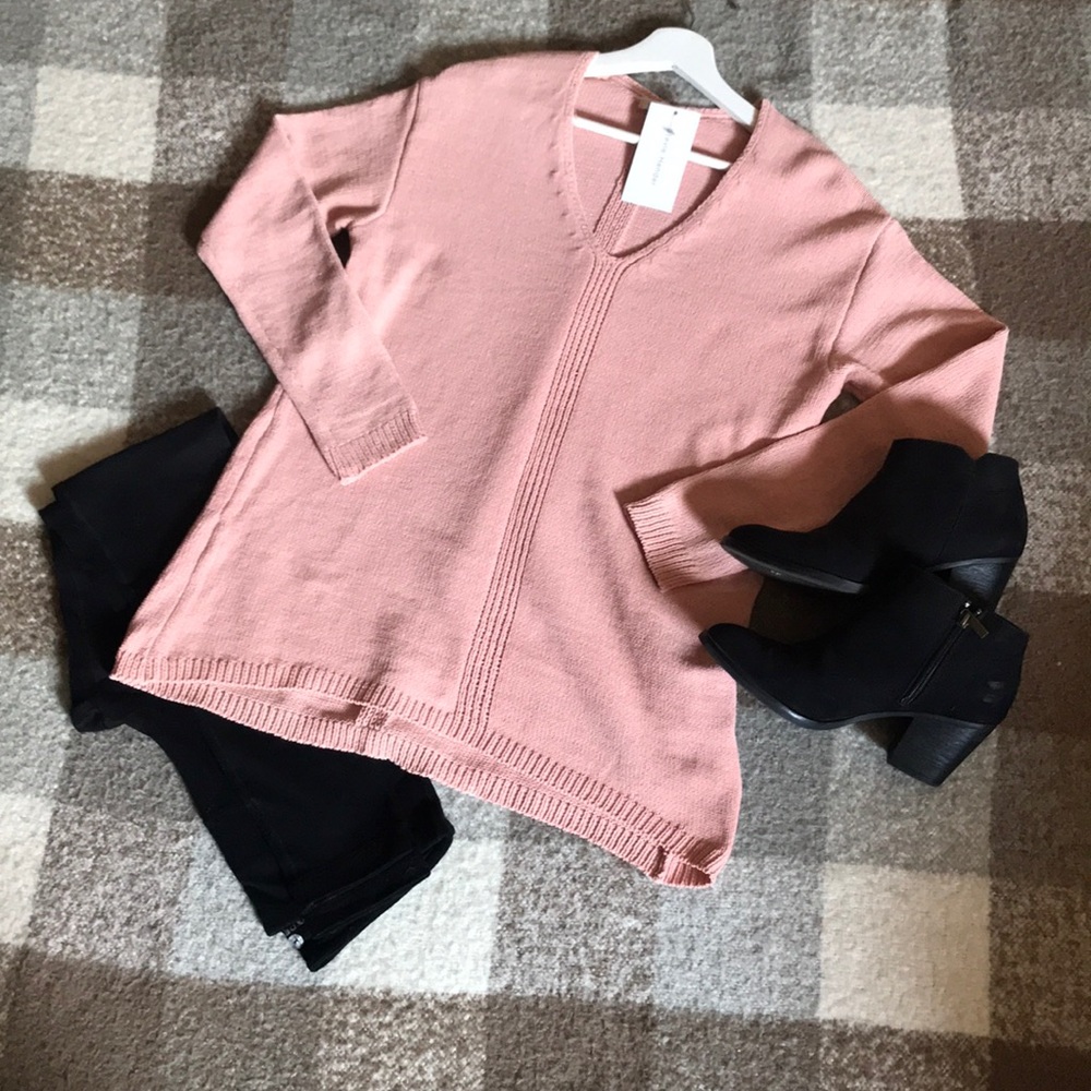 Blush pink sweater